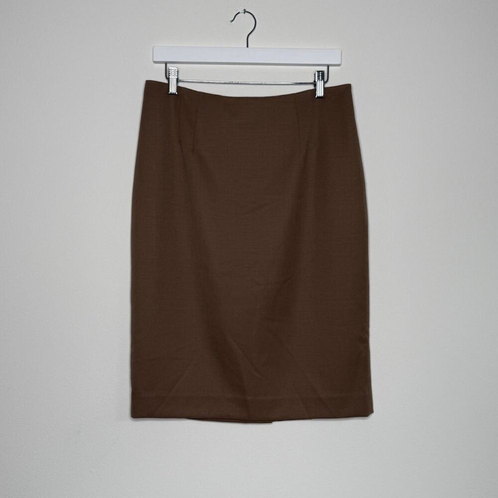 Pendleton 100% Virgin Wool Pencil Skirt — Petite 10 |  Classic Work Skirt